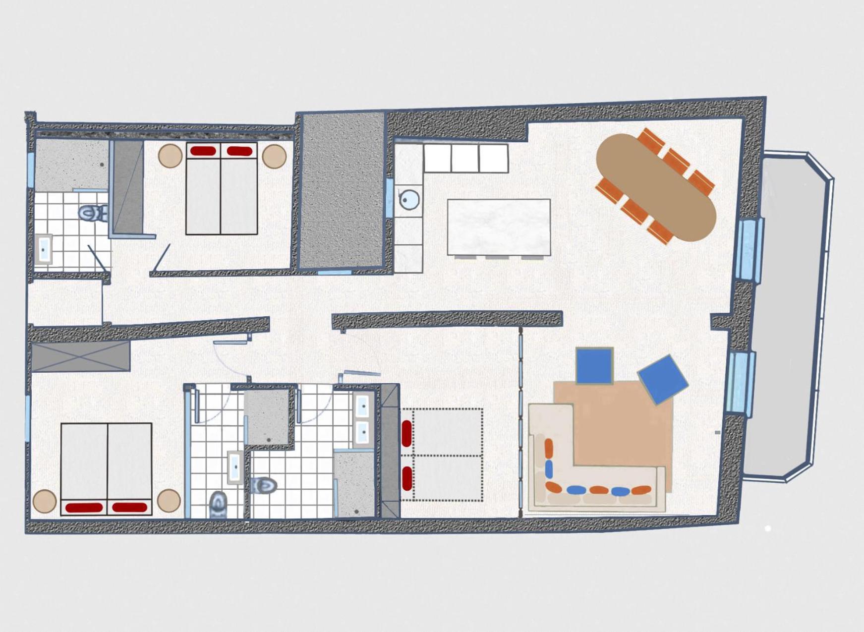 Apartament Colon Bcn 130 mts 2 Dormitorios Port Vell Barcelona Exterior foto